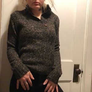 Warm and Comfy dark brown sweater